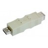 ▷ Adaptador Usb. Tipo A Macho A B Hembra  | Ferreidea