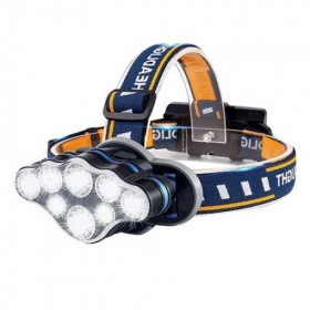 LINTERNA FRONTAL REC. 8 LED TM ELECTRON