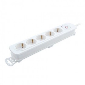 BASE MÚLTIPLE 5 TOMAS INTERRUPTOR TME