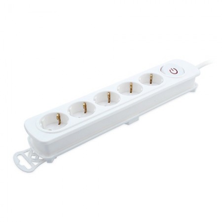 BASE MÚLTIPLE 5 TOMAS INTERRUPTOR TME