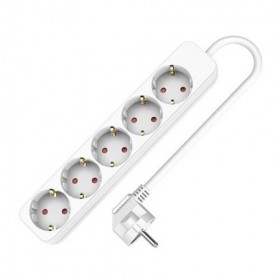 BASE MÚLTIPLE 5 ENCHUFES CABLE 1.5M TME