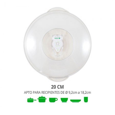 TAPA AL VACÍO UNIVERSAL 20CM AURA FRESH
