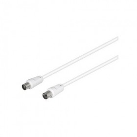 CONEXION ANTENA BLANCO RECTO 9.5MM 5M