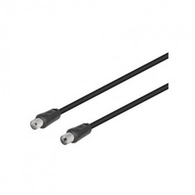 CONEXION ANTENA NEGRO RECTO 9.5MM 5M