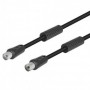 CONEXION ANT. NEGRO FERRITA 9.5MM 1.5M