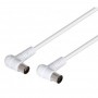 CONEXION ANT.BLANCO M-H ACODADO 1.5M