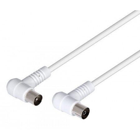 CONEXION ANT.BLANCO M-H ACODADO 1.5M