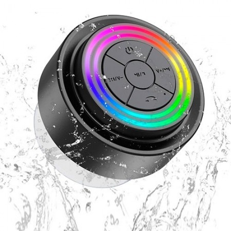 ALTAVOZ BLUETOOH BAÑO CON VENTOSA IPX6