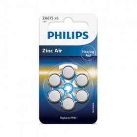 PILA ZINC AIRE BLISTER 6UDS. PHILIPS