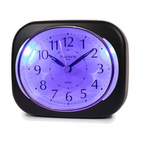 DESPERTADOR ANALÓGICO NEGRO TIMEMARK
