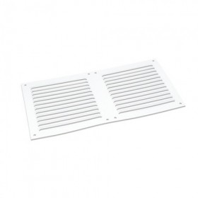 REJILLA VENTILACION PLANA BLANCA 15X30