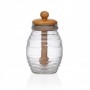 *MIELERA VIDRIO DISPENSADOR BAMBU