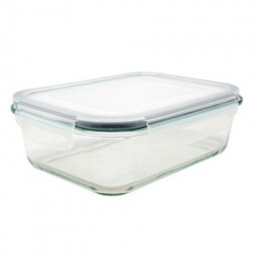 RECIPIENTE HERMÉTICO  CRISTAL 1 LITRO