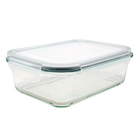 RECIPIENTE HERMÉTICO  CRISTAL 1 LITRO