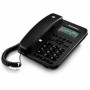 TELEFONO SOBREMESA NEGRO MOTOROLA