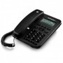 TELEFONO SOBREMESA NEGRO MOTOROLA