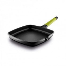 *ASADOR ALUMINIO FUNDIDO 27x27 CM KIWI