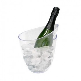 CUBITERA TRANSPARENTE 1 BOTELLA