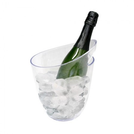 CUBITERA TRANSPARENTE 1 BOTELLA