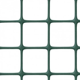 MALLA GARDEN 1MT 25X25XMM VERDE 330GM 25MT ROLLO
