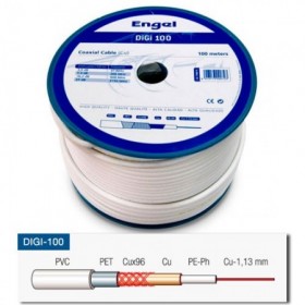 CABLE COAXIAL PROFESIONAL DOBLE MALLA