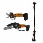 KIT TIJERA  MOTOSIERRA  PERTIGA 2 BAT. 21V 2A