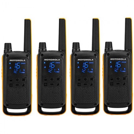 PACK 4 WALKIE TALKIES MOTOROLA