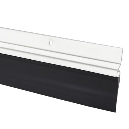 BURLETE GARAJE ALU. RES.BLANCO GOMA 1,5M