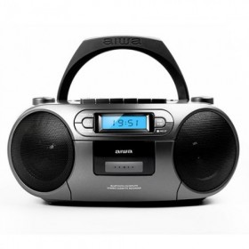 RADIO CASETE CD BLUETOOTH/USB GRIS AIWA