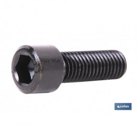 Tornillo allen DIN 912 | Cabeza cilindrica con hexágono | Clase 8.8 negro | Medidas desde M-4 hasta M-24