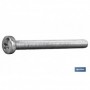 Tornillo DIN 7985 | INOX A-4 | Rosca total | Métricas de 3 a 6