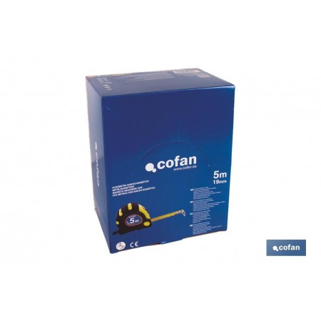 Expositor para flexómetros magnéticos de Cofan | Incluyen los flexómetros | Varias medidas y capacidades