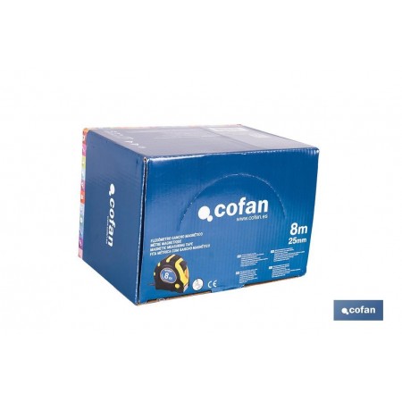 Expositor para flexómetros magnéticos de Cofan | Incluyen los flexómetros | Varias medidas y capacidades