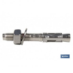 Taco macho de anclaje MTC | Acero inoxidable | Medidas desde  M-6 hasta M-16 mm