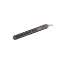 ▷ Base 8 Tomas Con Protección Sobrecargas.Negro. | Ferreidea