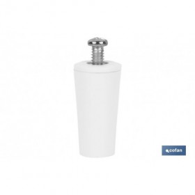 Tope para persianas en PVC | Medida 40 mm | Incluye tornillo métrica 6 | Disponible en varios colores