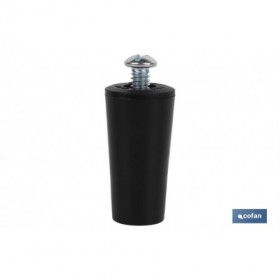 Tope para persianas en PVC | Medida 40 mm | Incluye tornillo métrica 6 | Disponible en varios colores