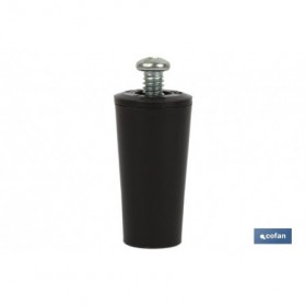 Tope para persianas en PVC | Medida 40 mm | Incluye tornillo métrica 6 | Disponible en varios colores
