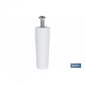 Tope para persianas en PVC | Medida 60 mm | Incluye tornillo métrica 6 | Disponible en varios colores