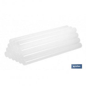 Barras de cola termofusible | Medidas: ø7 x 185 mm | Kit de 20 unidades