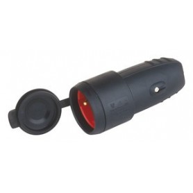 ▷ Base Impermeable 16A/250V Negra | Ferreidea