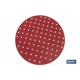 Disco Lija Microperforado con Velcro