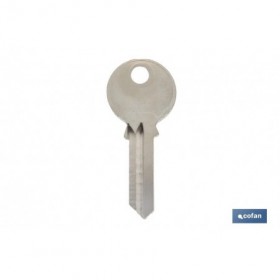Llave en bruto para candado antipalanca Quality Plus Cofan 70-90 mm