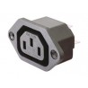 ▷ Base De Conexión Iec 320-C13. | Ferreidea