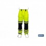 Pantalón de Alta Visibilidad | Tallas desde la S hasta la XXXL | Color Amarillo y Azul Marino
