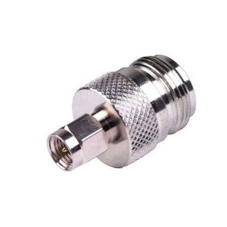 ▷ Adaptador N Hembra /F Macho. Aislante Teflón. | Ferreidea