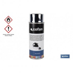 Pintura en Spray Efecto Cromo | Oro o Plata | Envase de 400 ml | Pintura en Aerosol
