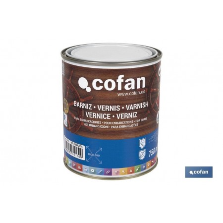 Barniz para Embarcaciones | Incoloro | Varios Tamaños de Botes