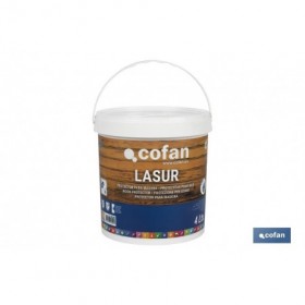 Lasur Protector al Agua para Madera | Acabado Mate | Diferentes Tamaños y Colores