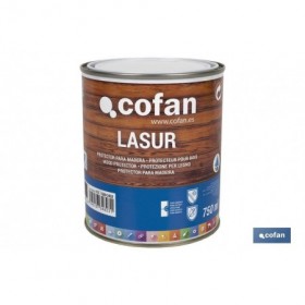 Lasur Protector al Agua para Madera | Acabado Mate | Diferentes Tamaños y Colores